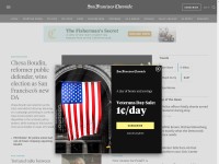 Desktop screenshot for sfchronicle.com