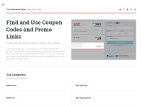 Desktop screenshot for toppromotionalcodes.com