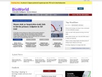 Desktop screenshot for bioworld.com