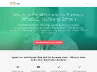 Desktop screenshot for spamtitan.com