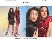 Desktop screenshot for ninashoes.com