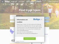 Desktop screenshot for boliga.dk