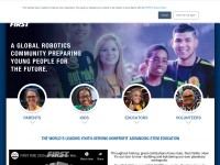 Desktop screenshot for firstinspires.org