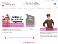 Desktop screenshot for womenworking.com