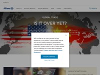 Desktop screenshot for allianz.com