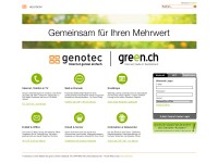 Desktop screenshot for genotec.ch