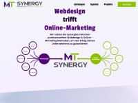 Desktop screenshot for mt-synergy.de