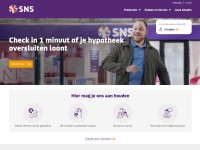Desktop screenshot for snsbank.nl