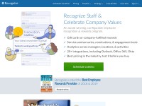 Desktop screenshot for recognizeapp.com