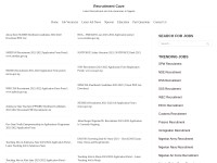Desktop screenshot for recruitmentcave.com