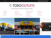 Desktop screenshot for todooutlets.es