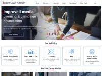 Desktop screenshot for genisys-group.com