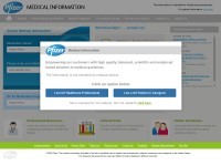 Desktop screenshot for pfizermedicalinformation.com