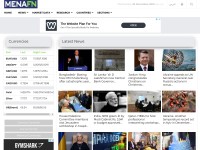 Desktop screenshot for menafn.com