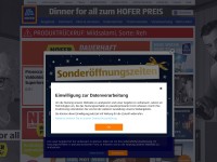 Desktop screenshot for hofer.at