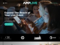 Desktop screenshot for amp.live