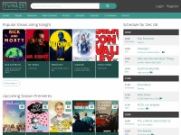 Desktop screenshot for tvmaze.com