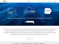 Desktop screenshot for workdayclocks.com