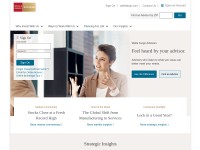 Desktop screenshot for wellsfargoadvisors.com