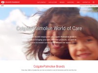 Desktop screenshot for colgatepalmolive.com