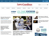 Desktop screenshot for supplychainbrain.com