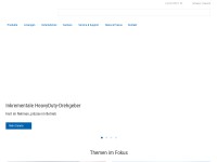 Desktop screenshot for baumer.com