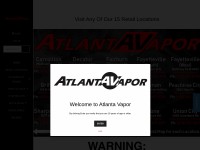 Desktop screenshot for atlantavapor.com