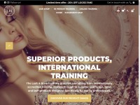 Desktop screenshot for lashbrowinstitute.co.za