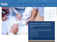 Desktop screenshot for tufts.edu