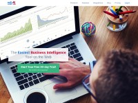 Desktop screenshot for eazybi.com