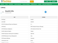 Desktop screenshot for stechies.com