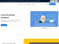 Desktop screenshot for peergrade.io