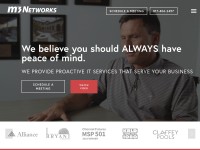 Desktop screenshot for m3networks.com
