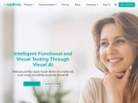 Desktop screenshot for applitools.com