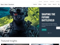 Desktop screenshot for boozallen.com