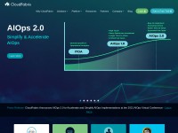 Desktop screenshot for cloudfabrix.com