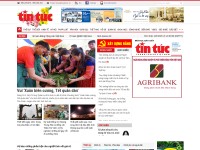 Desktop screenshot for baotintuc.vn