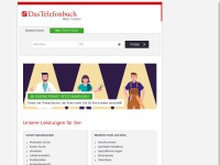 Desktop screenshot for dastelefonbuch.de