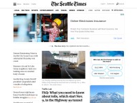 Desktop screenshot for seattletimes.com