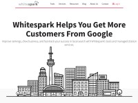 Desktop screenshot for whitespark.ca