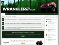 Desktop screenshot for wranglertjforum.com