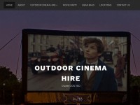 Desktop screenshot for outdoorcinemahire.com.au