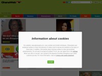 Desktop screenshot for ghanaweb.com