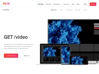 Desktop screenshot for mux.com