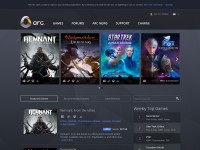 Desktop screenshot for arcgames.com
