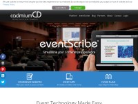 Desktop screenshot for eventscribe.com