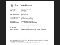 Desktop screenshot for passwordsgenerator.net