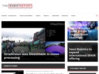 Desktop screenshot for therobotreport.com