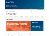 Desktop screenshot for ftadviser.com