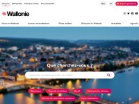 Desktop screenshot for wallonie.be